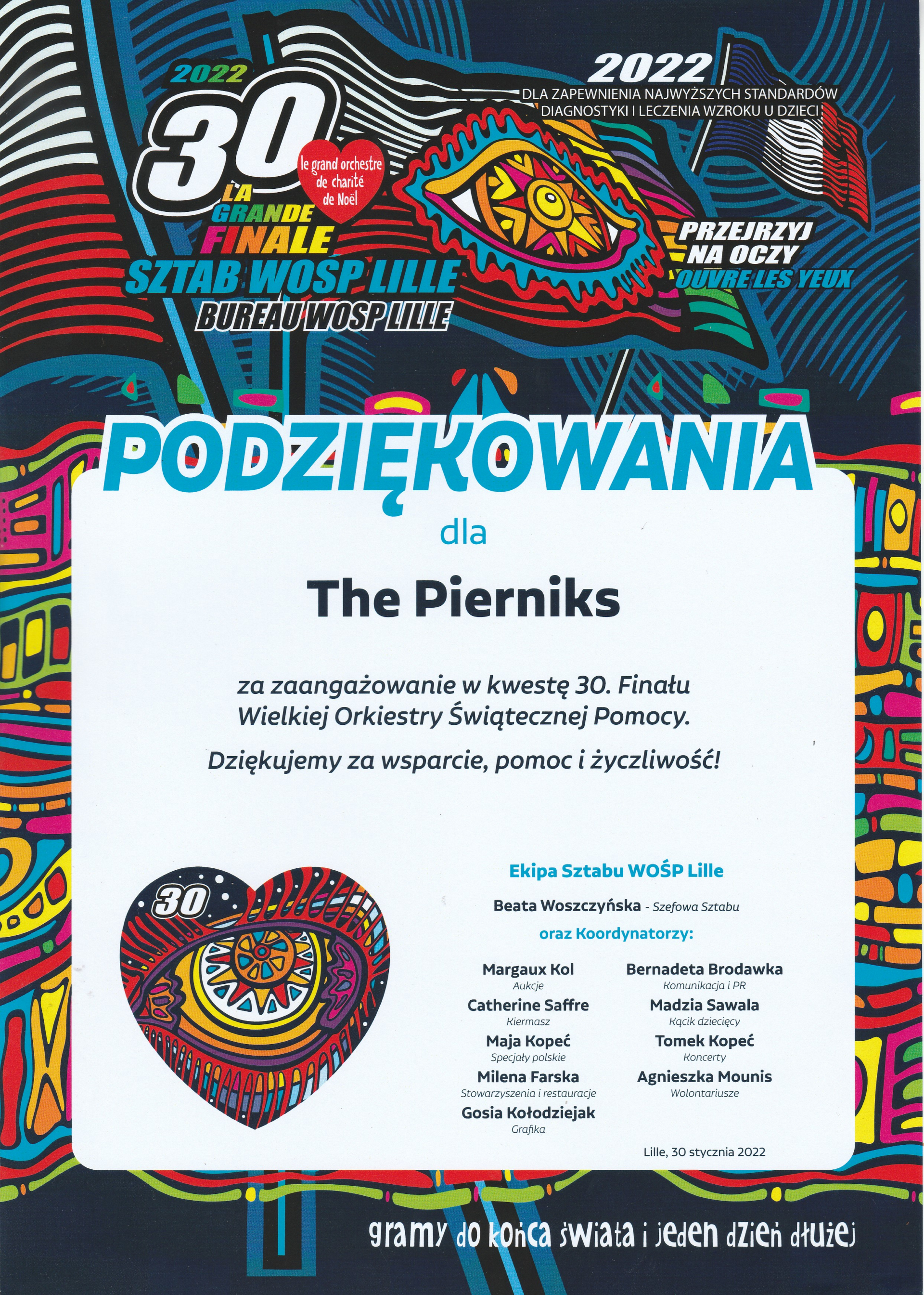 WOSP 30 Lille The Pierniks WOSP Lille The Pierniks